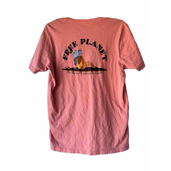 Free Planet Mens Graphic Tee - Beach Babe - Small‎ - Picture 5 of 6